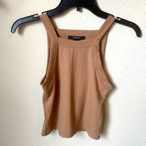 Brown tank top